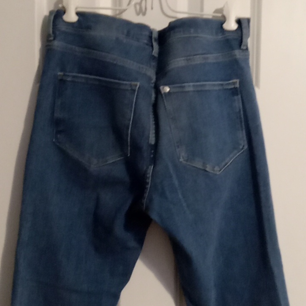 Classic Denim Skinny Ankle High Waist Jeans - Picture 5 of 6
